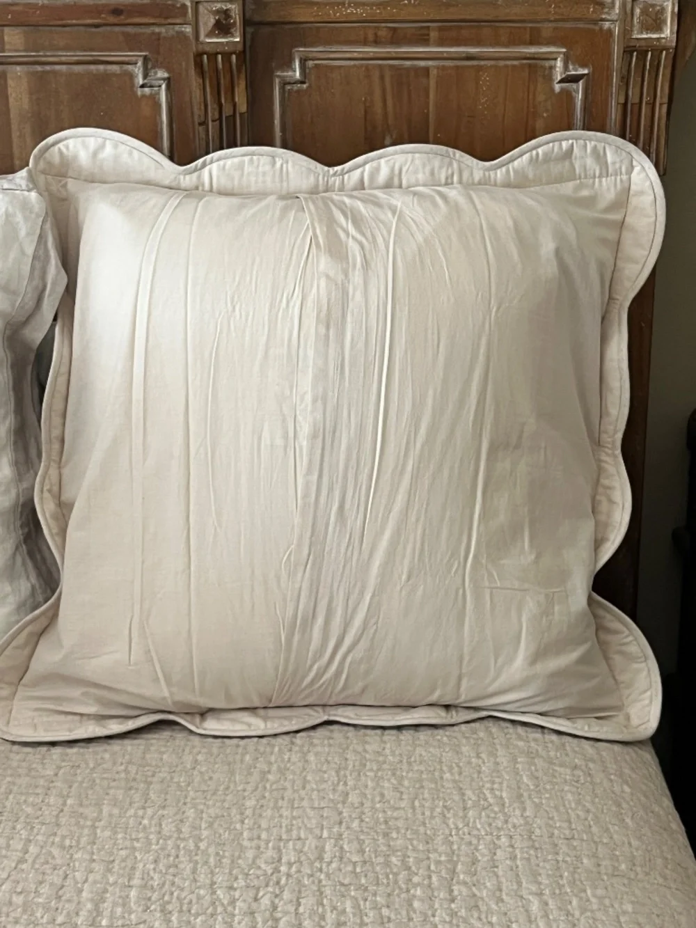 POTTERY BARN Copper Quilted EURO Sham - NEW!